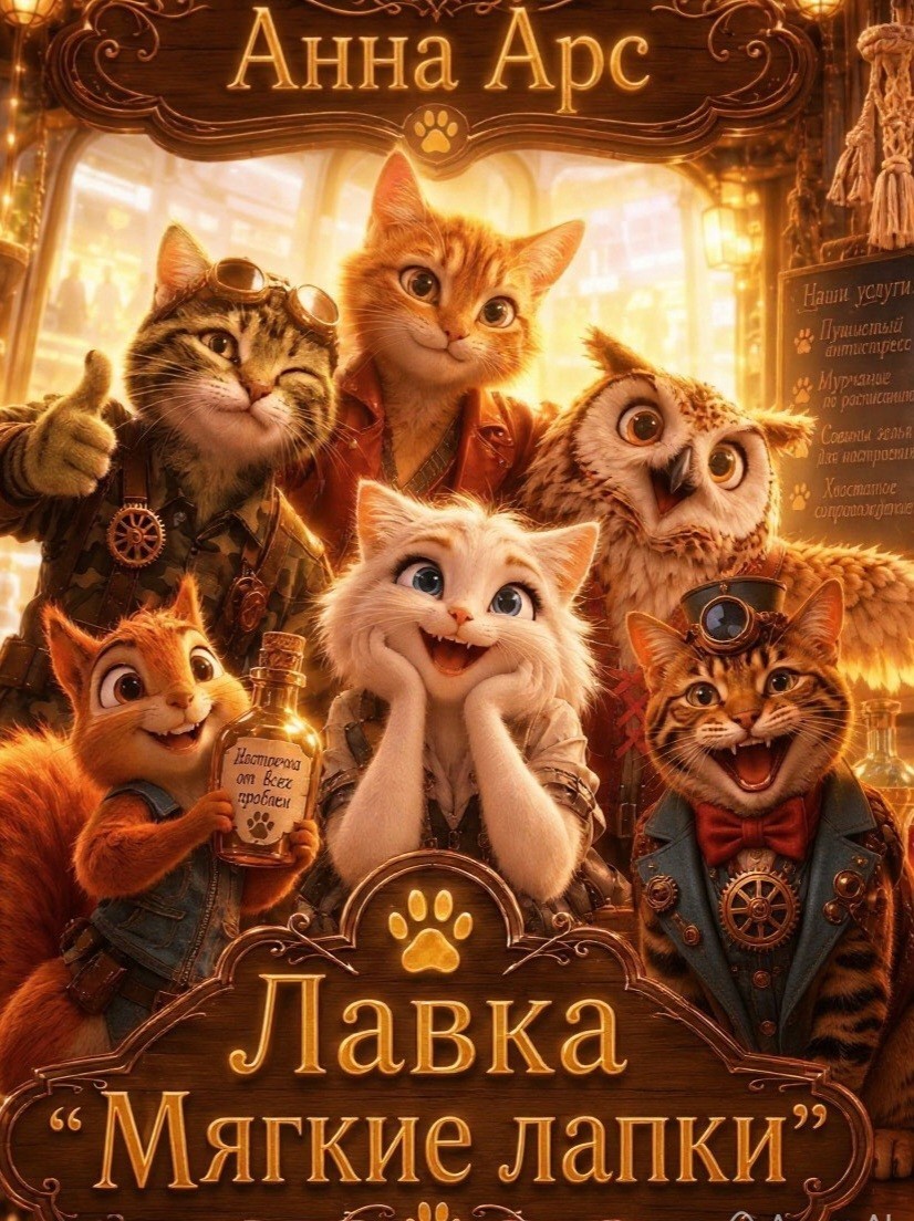 Лавка "Мягкие лапки" - Анна Арс, Космическая фантастика