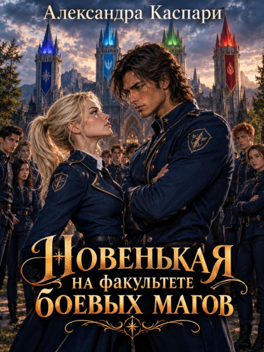 Новенькая на факультете боевых магов - Александра Каспари