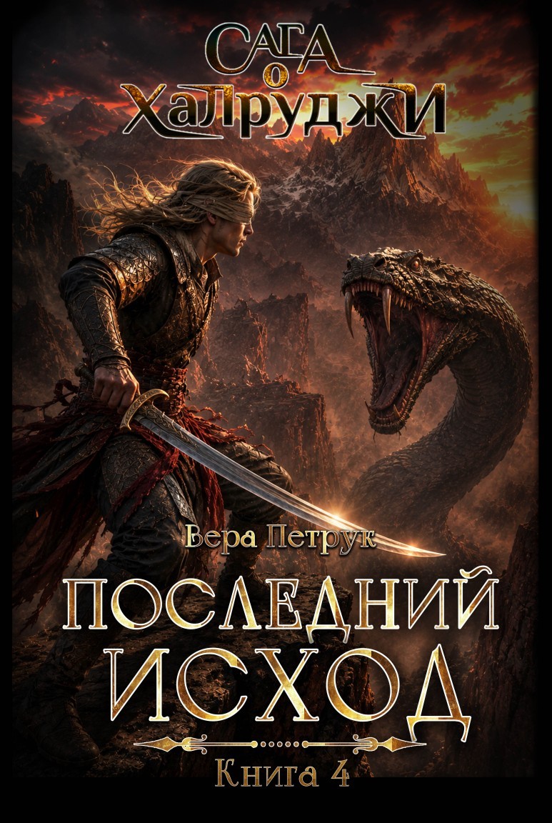 Сага о халруджи. Книга 4. Последний исход - Вера Петрук
