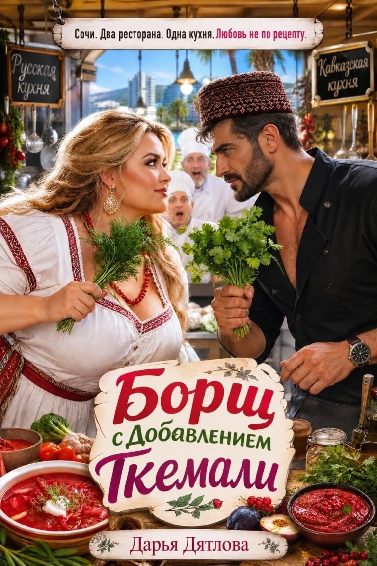 Борщ с добавлением ткемали - Дарья Дятлова