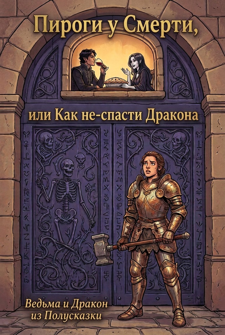 Пироги у Смерти, или Как не-спасти Дракона - Дракон и Ведьма из Полусказки