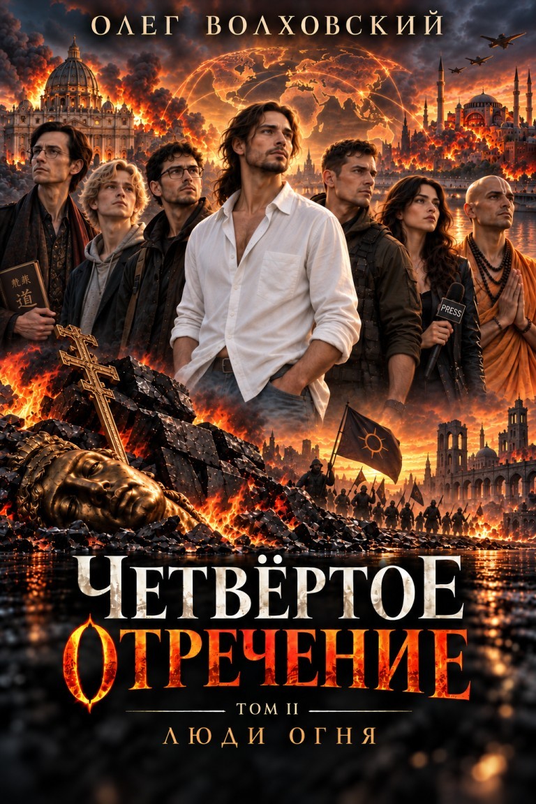 Четвертое отречение. Люди огня - Олег Волховский | попаданцы | автор цикла "Царь нигилистов"
