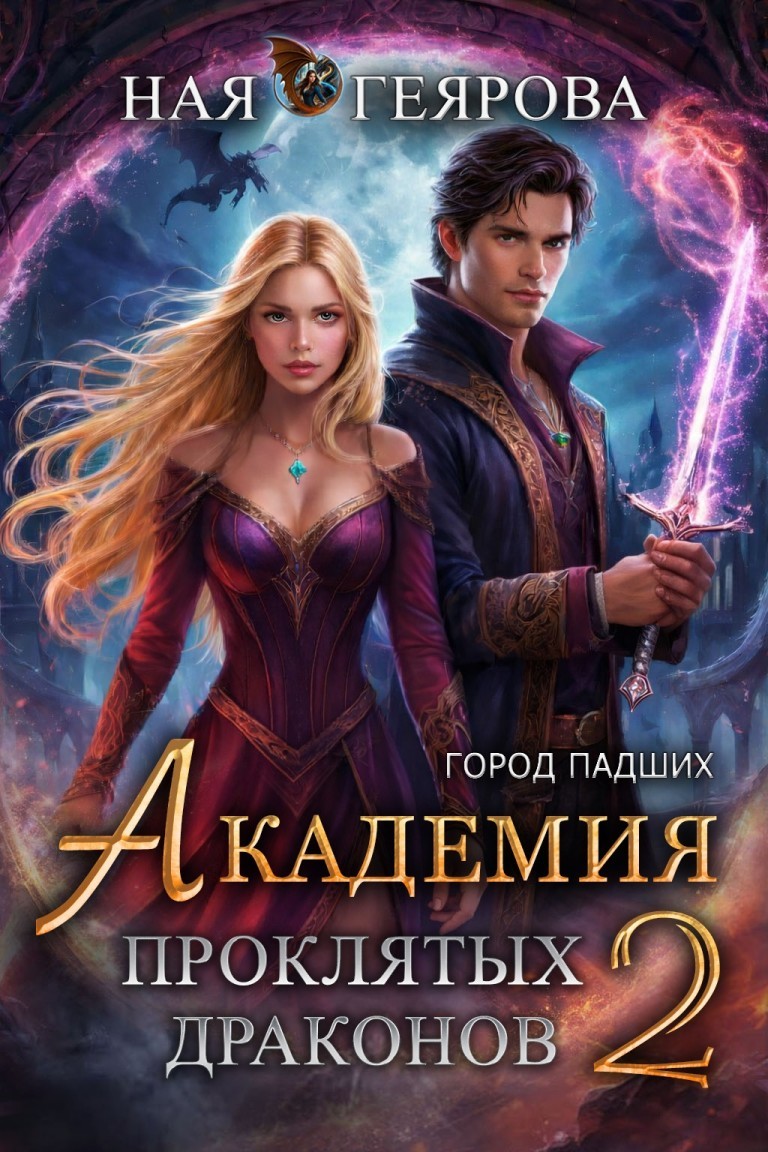 Город падших. Академия проклятых драконов. том 2 - Ная Геярова