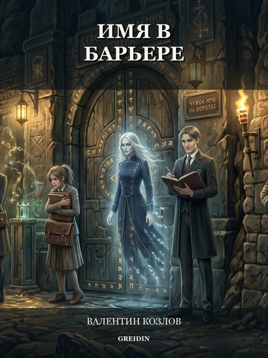 Имя в барьере - Greidin