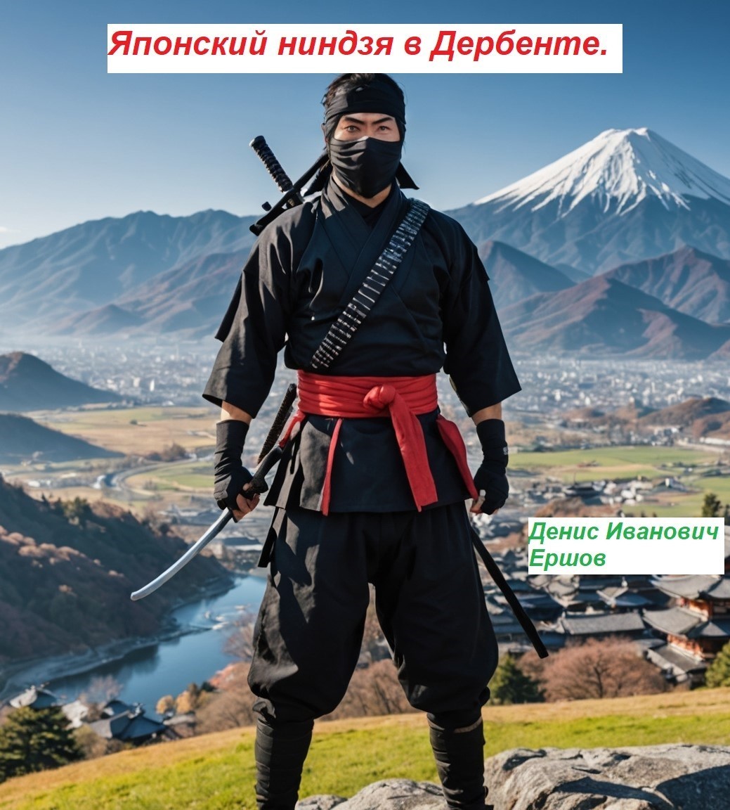 Японский ниндзя в Дербенте. - Денис Иванович Ершов