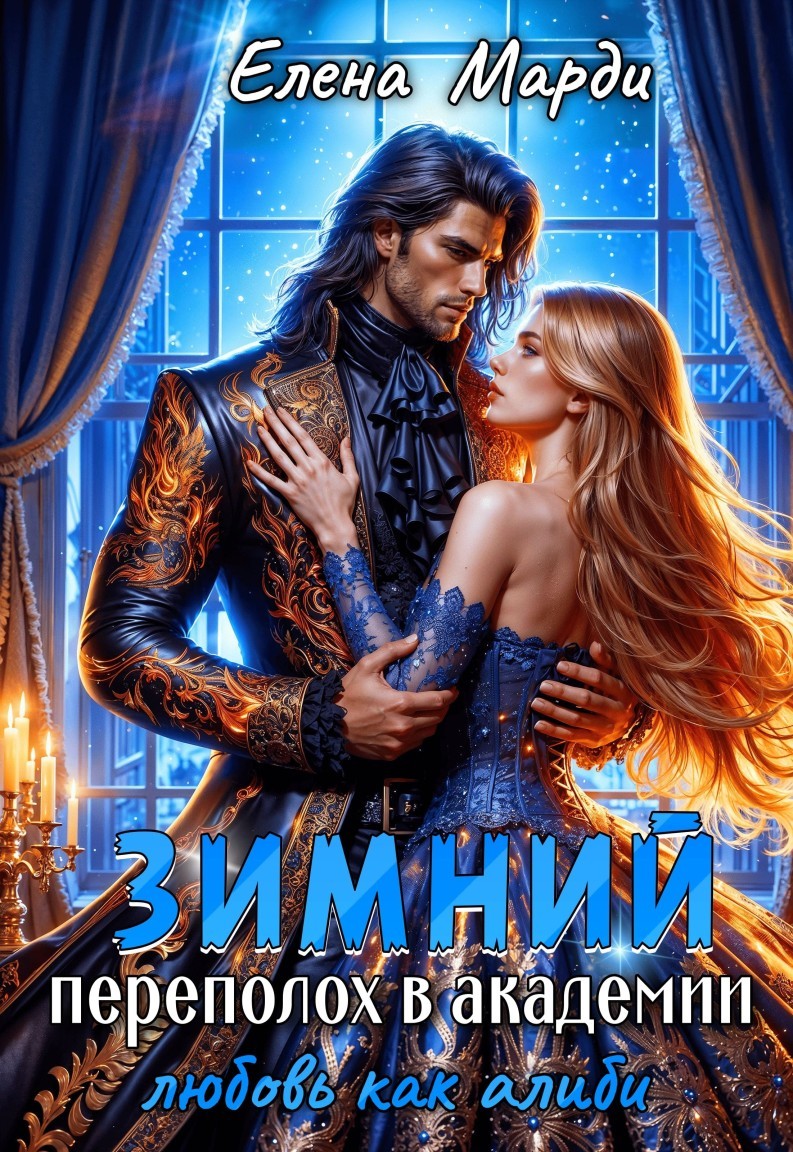 Зимний переполох в академии. Любовь как алиби - Марди Елена