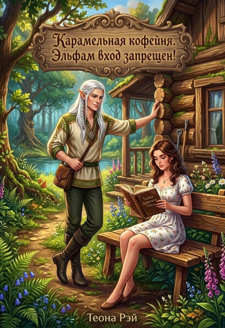 Карамельная кофейня. Эльфам вход запрещен! - Теона Рэй