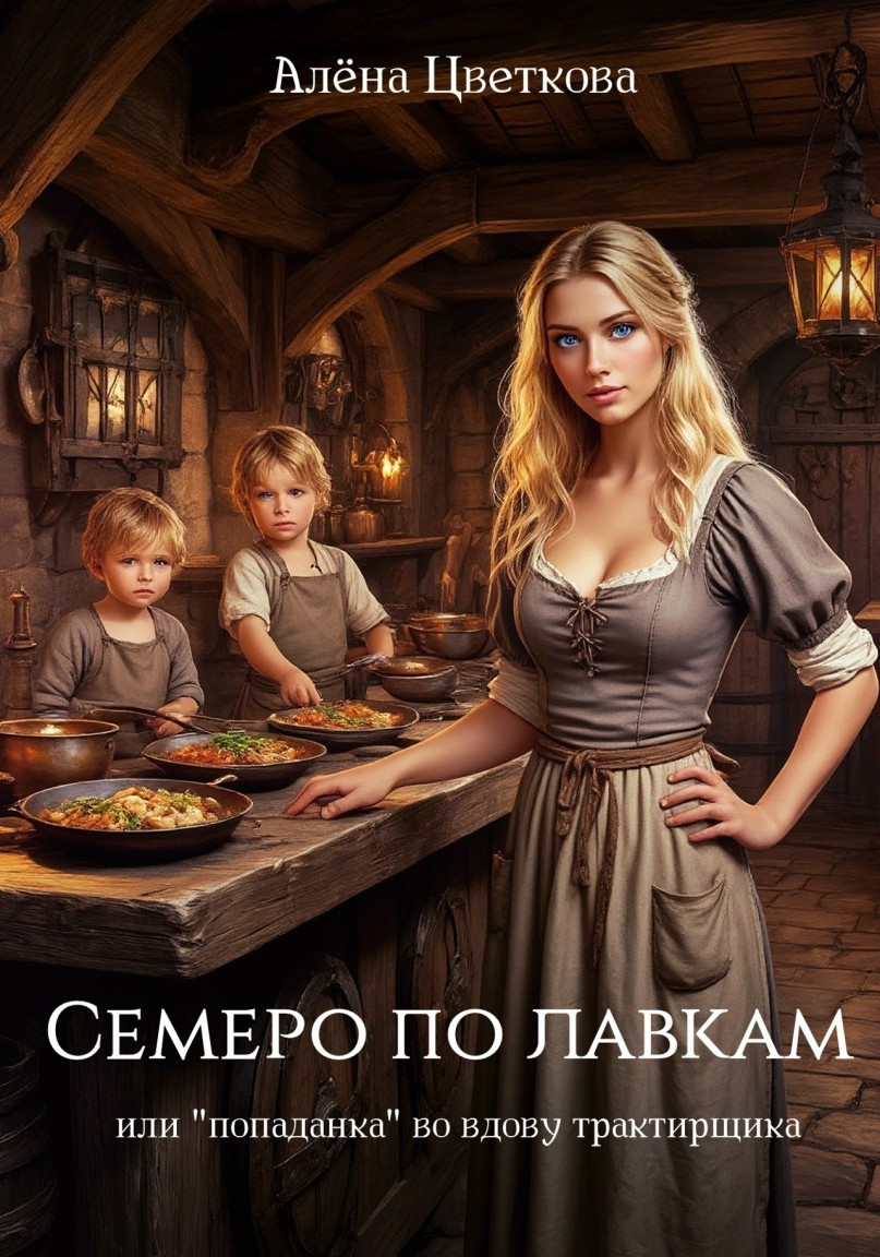 Семеро по лавкам, или "попаданка" во вдову трактирщика - Алёна Цветкова