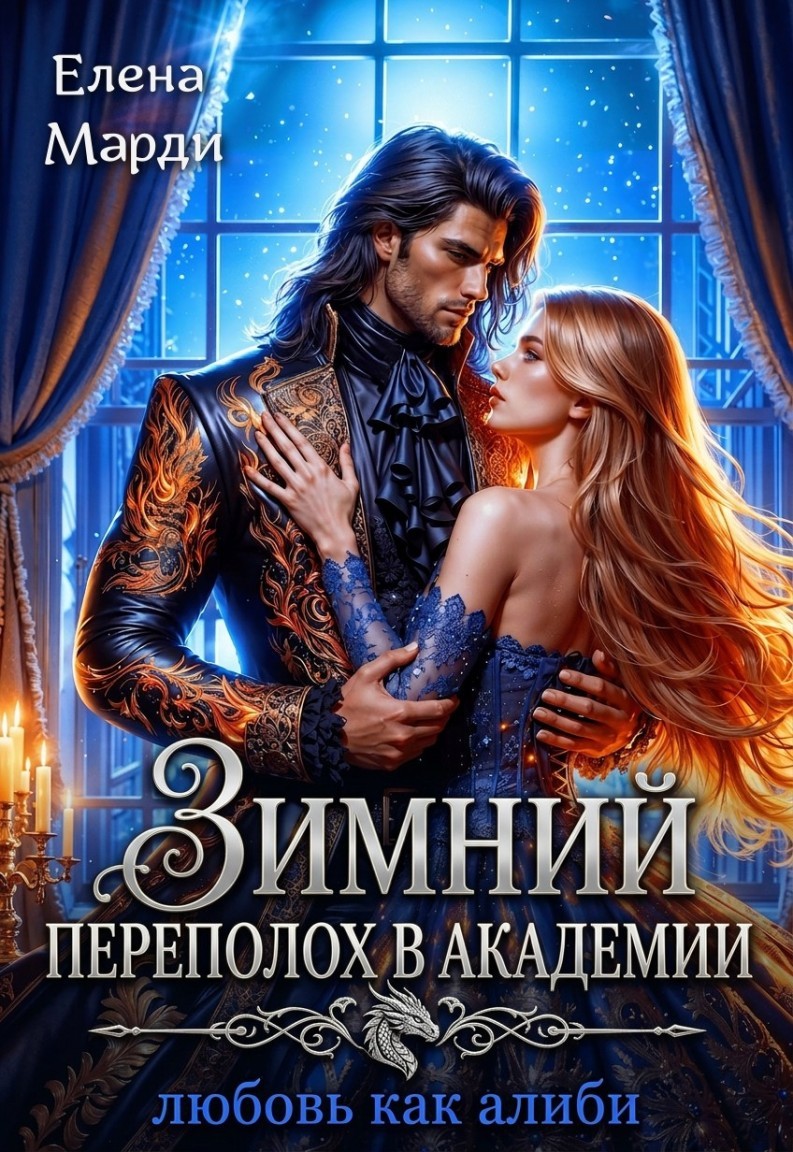 Зимний переполох в академии. Любовь как алиби - Марди Елена