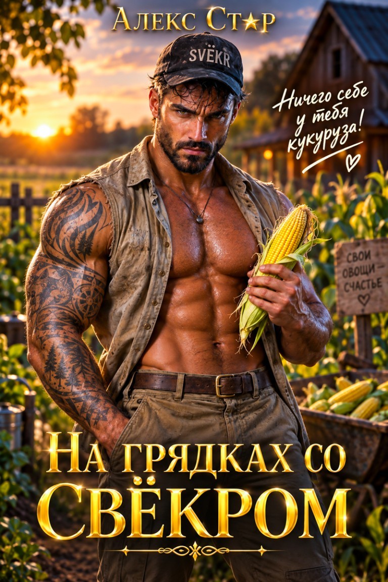 На грядках со свёкром. Ничего себе у тебя кукуруза! - Алекс Стар