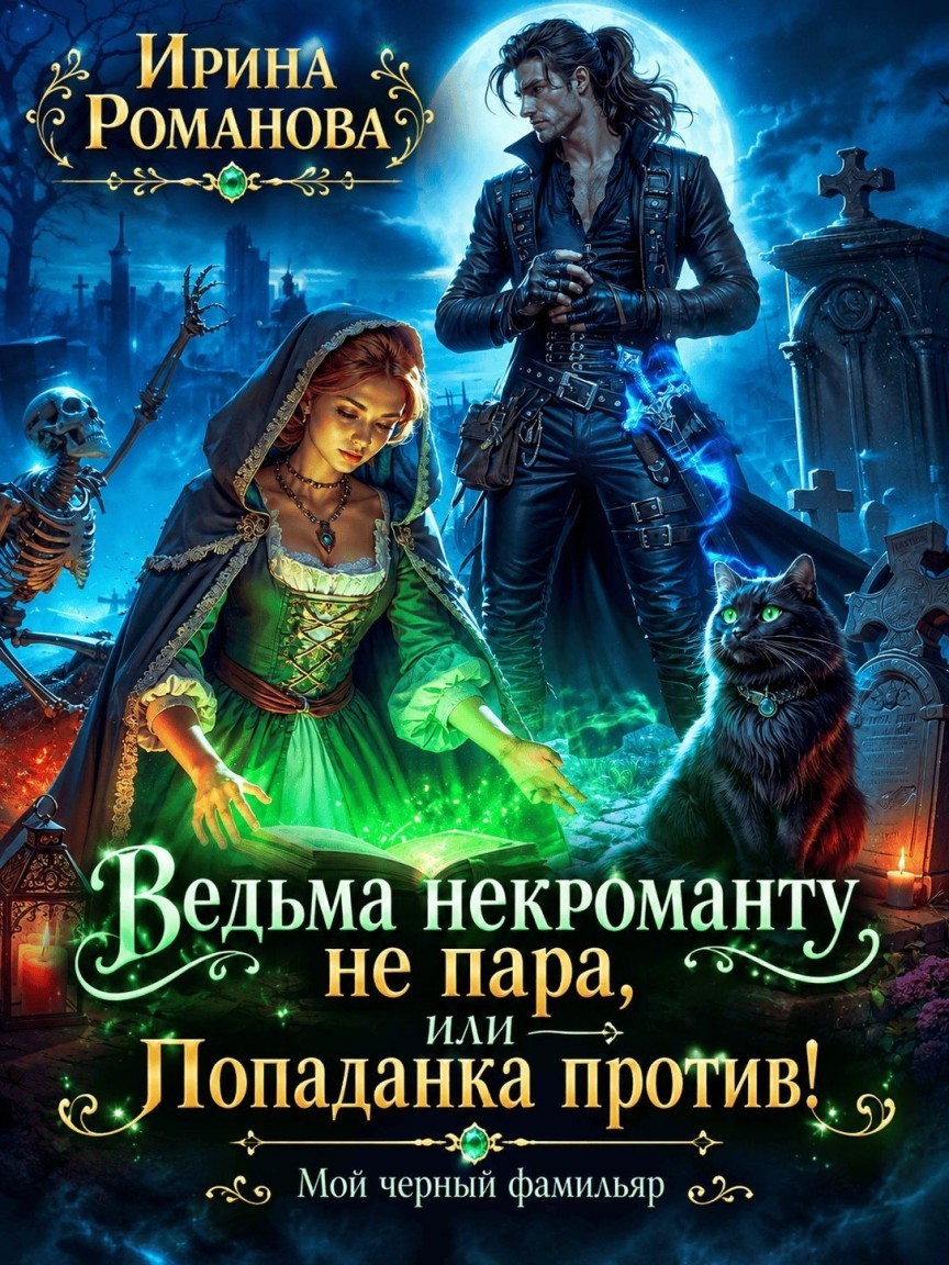 Ведьма некроманту не пара, или Попаданка против! - Ирина Романова, Мия Петрос, Нинель Верон