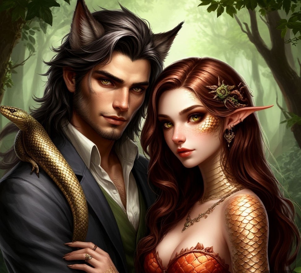 Особенная любовь. Волк и Наг. - Джанна Джи