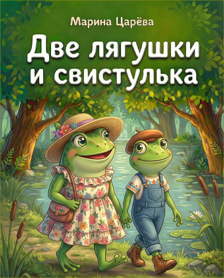 Две лягушки и свистулька - Марина Царёва