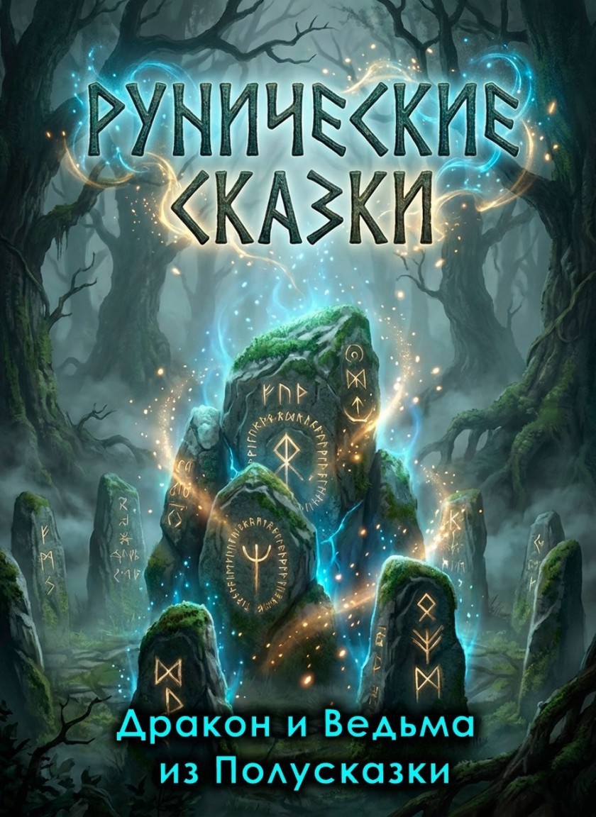 Рунические сказки - Дракон и Ведьма из Полусказки