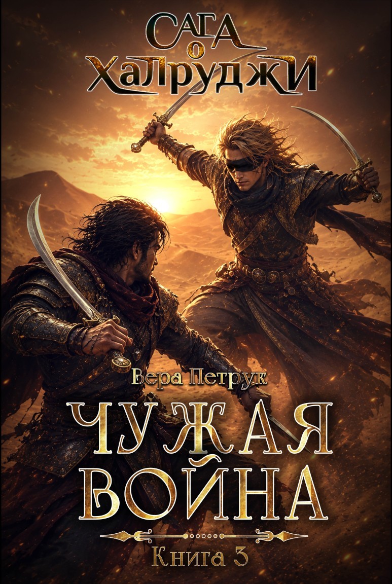 Сага о халруджи. Книга 3. Чужая война - Вера Петрук