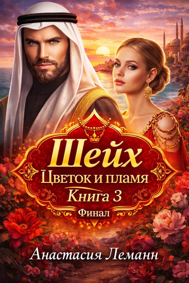Шейх Цветок и пламя (Книга 3) - Анастасия Леманн