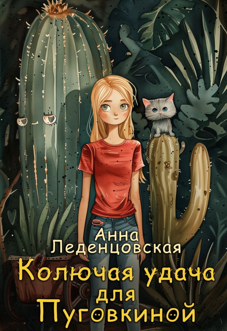 Колючая удача для Пуговкиной - Анна Леденцовская, Юмористическое фэнтези