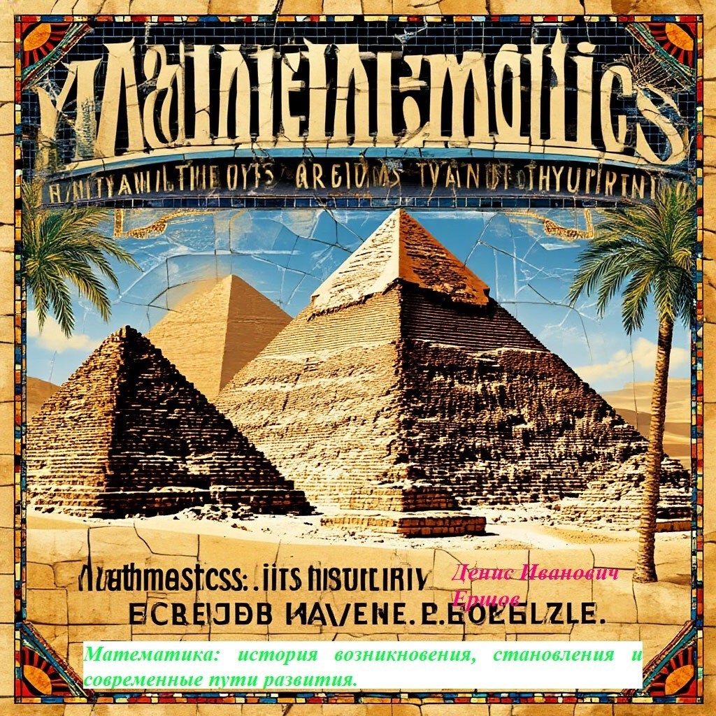 Математика: история возникновения, становления и современные пути развития. - Денис Иванович Ершов