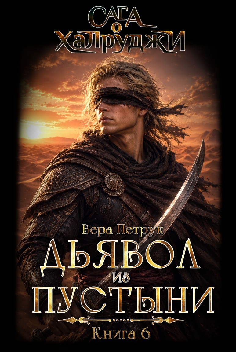 Сага о халруджи. Книга 6. Дьявол из пустыни - Вера Петрук